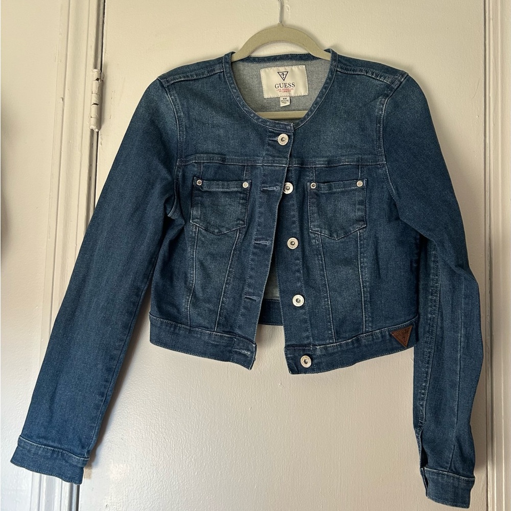Guess Dark Blue Denim Jacket
